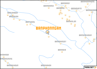 map of Ban Phônngam