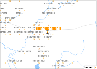 map of Ban Phônngam