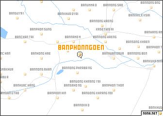 map of Ban Phon Ngoen