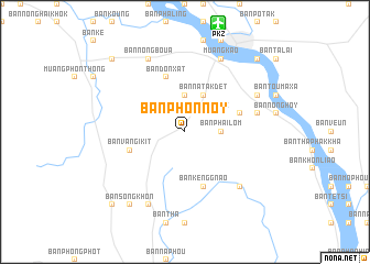 map of Ban Phôn Noy