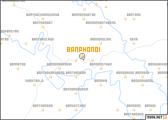 map of Ban Pho Noi