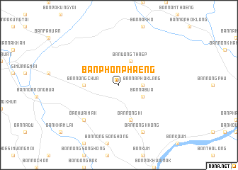 map of Ban Phon Phaeng