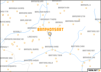 map of Ban Phônsaat