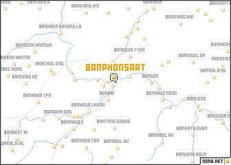 map of Ban Phônsaat