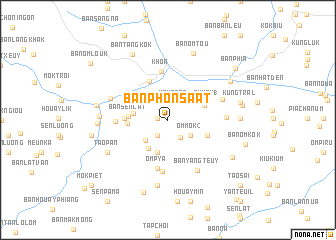 map of Ban Phônsaat