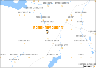 map of Ban Phon Sawang