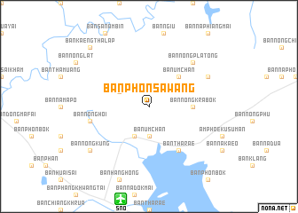 map of Ban Phon Sawang