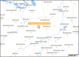 map of Ban Phon Sawan