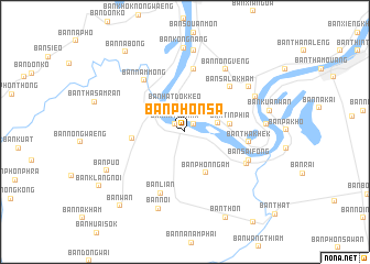 map of Ban Phon Sa