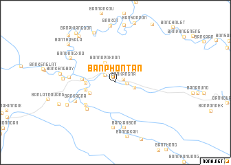 map of Ban Phôntan