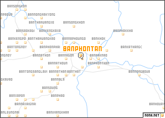 map of Ban Phôntan