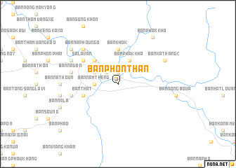 map of Ban Phônthan