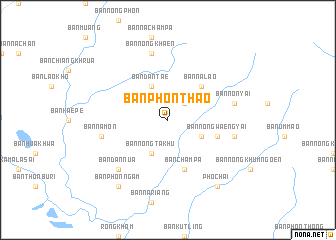 map of Ban Phon Thao