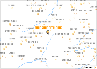 map of Ban Phônthong