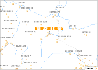 map of Ban Phônthong
