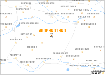 map of Ban Phon Thon