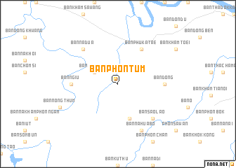 map of Ban Phon Tum