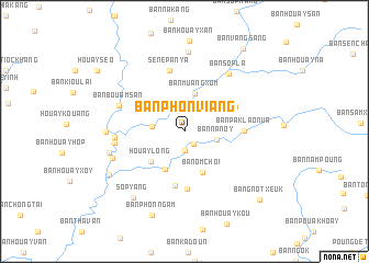 map of Ban Phônviang