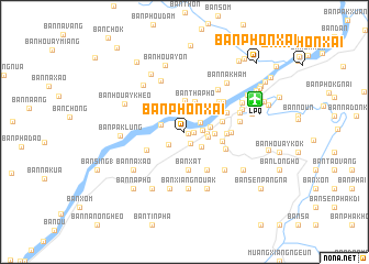 map of Ban Phônxai