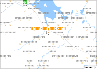 map of Ban Phon Yang Kham