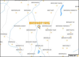 map of Ban Phon Yang