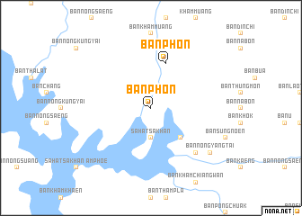 map of Ban Phon