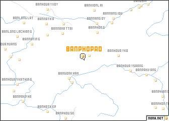 map of Ban Phopao