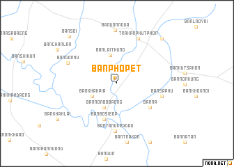 map of Ban Pho Pet