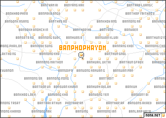 map of Ban Pho Phayom