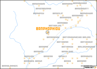 map of Ban Phophiou