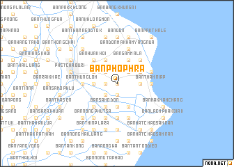 map of Ban Pho Phra