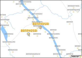 map of Ban Pho Sai