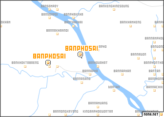 map of Ban Pho Sai