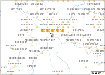 map of Ban Pho Sida