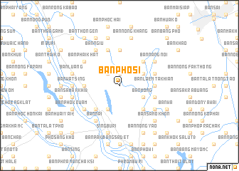 map of Ban Pho Si