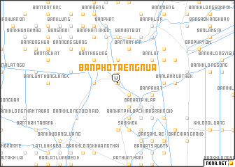 map of Ban Pho Taeng Nua