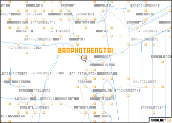 map of Ban Pho Taeng Tai