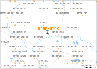 map of Ban Pho Tak