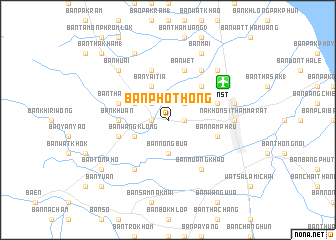 map of Ban Pho Thong