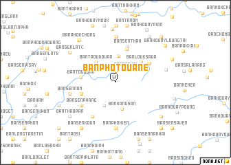 map of Ban Pho Touane