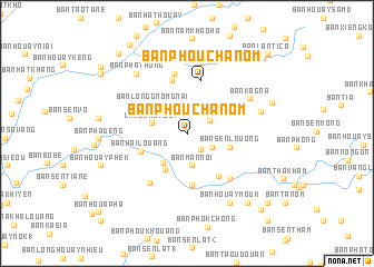 map of Ban Phouchanom