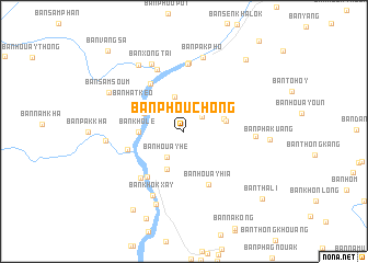 map of Ban Phouchong