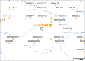 map of Bản Phou Côi