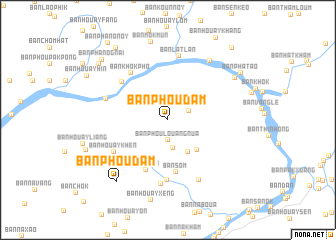 map of Ban Phoudam