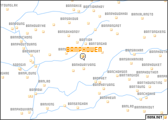 map of Ban Phouèn