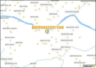 map of Ban Phougnaykha