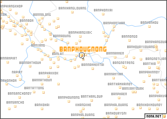 map of Ban Phougnong