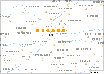 map of Ban Phougnouak