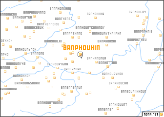 map of Ban Phouhin