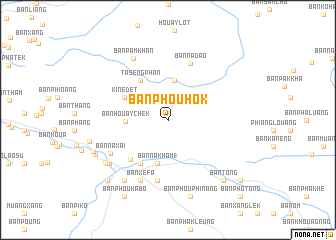 map of Ban Phouhôk